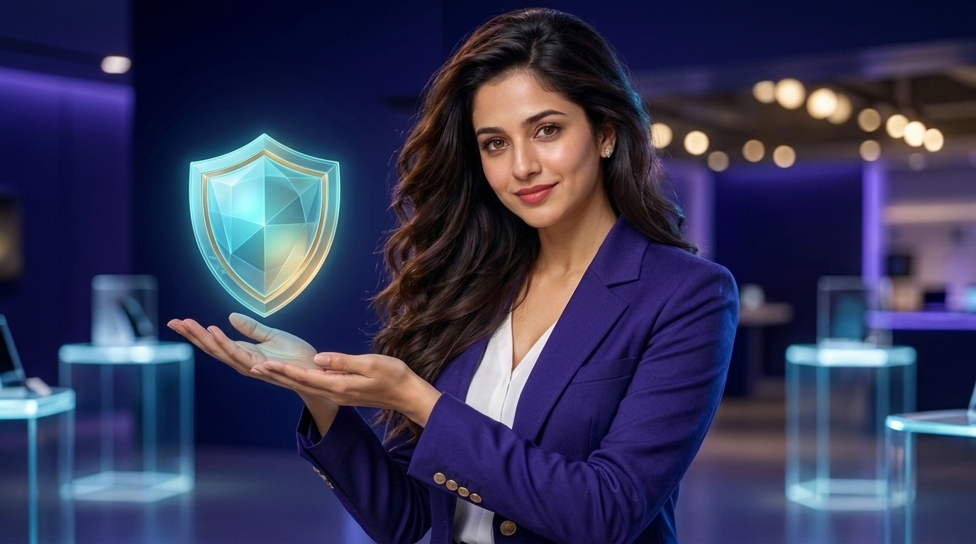 Dalmia Computers Service Warranty Shield Specialist guiding digital pre-intake