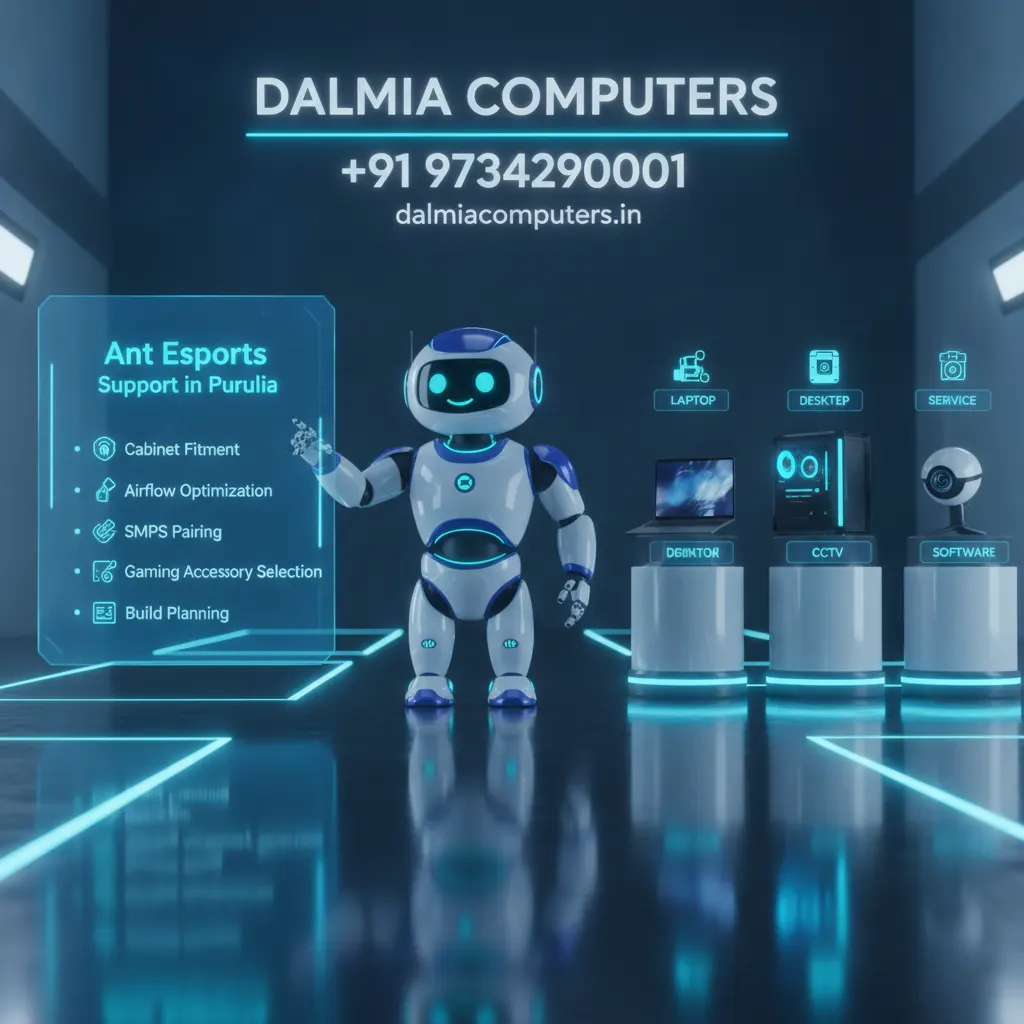 Dalmia Computers premium visual for Brand Support Ant Esports