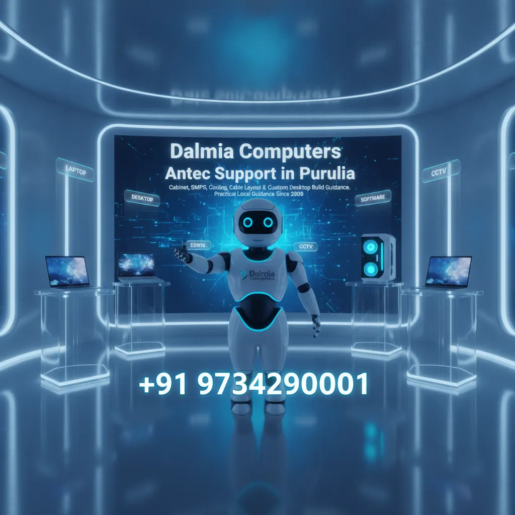 Dalmia Computers premium visual for Brand Support Antec