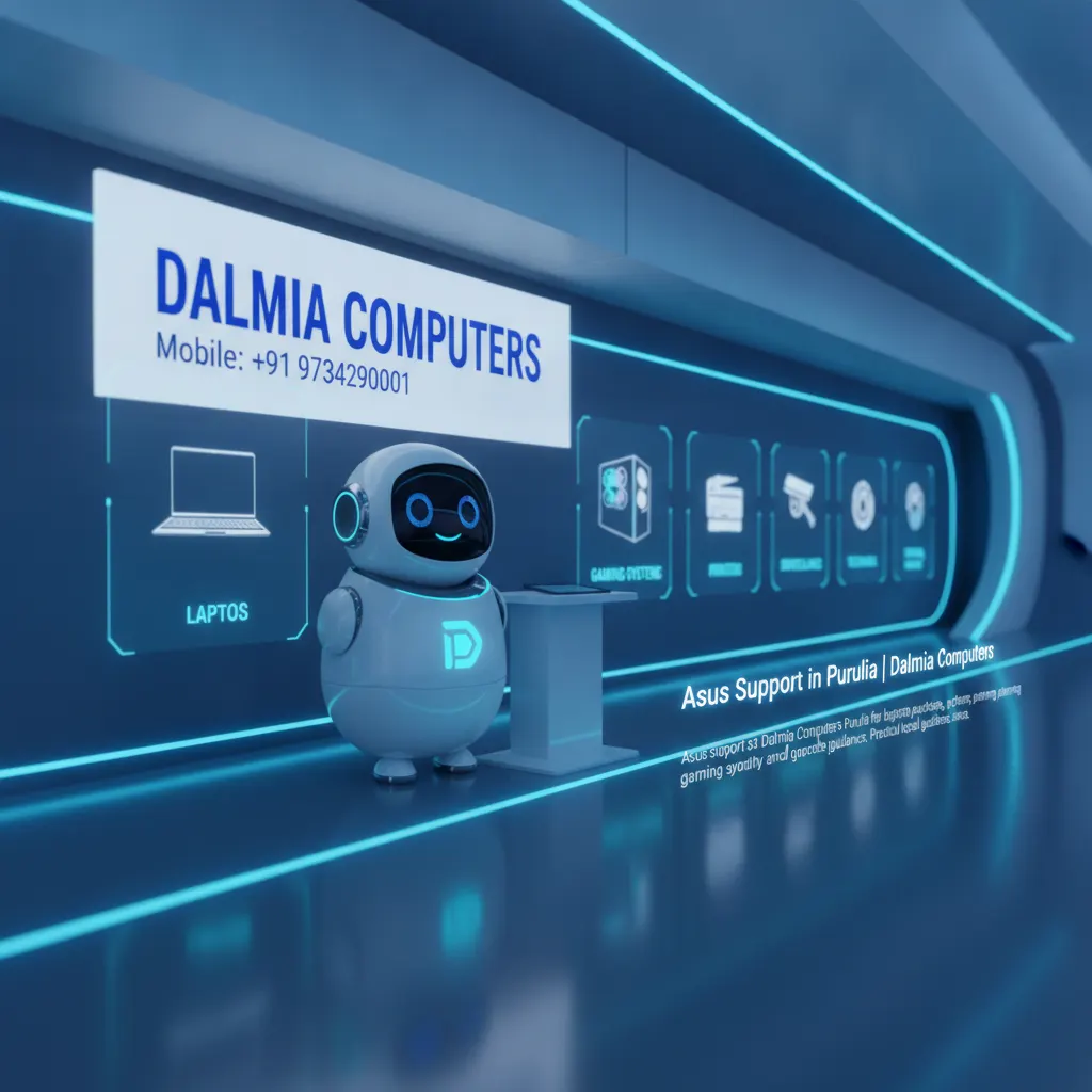 Dalmia Computers premium visual for Brand Support Asus