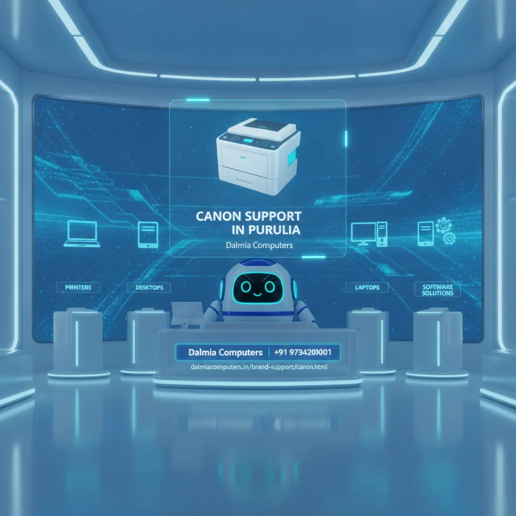 Dalmia Computers premium visual for Brand Support Canon