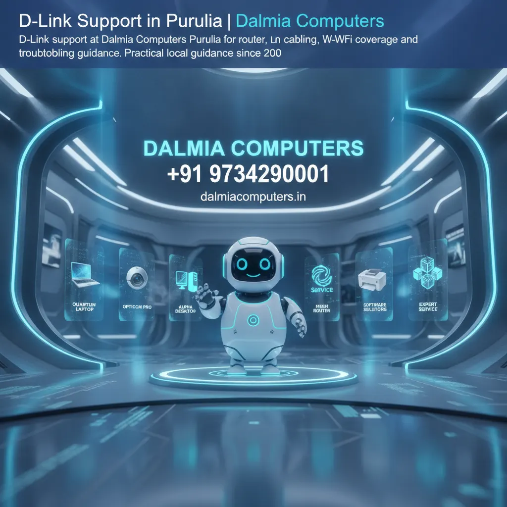 Dalmia Computers premium visual for Brand Support D Link