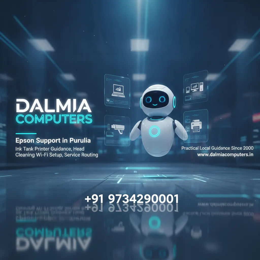 Dalmia Computers premium visual for Brand Support Epson