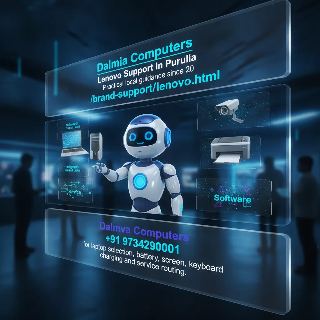 Dalmia Computers premium visual for Brand Support Lenovo