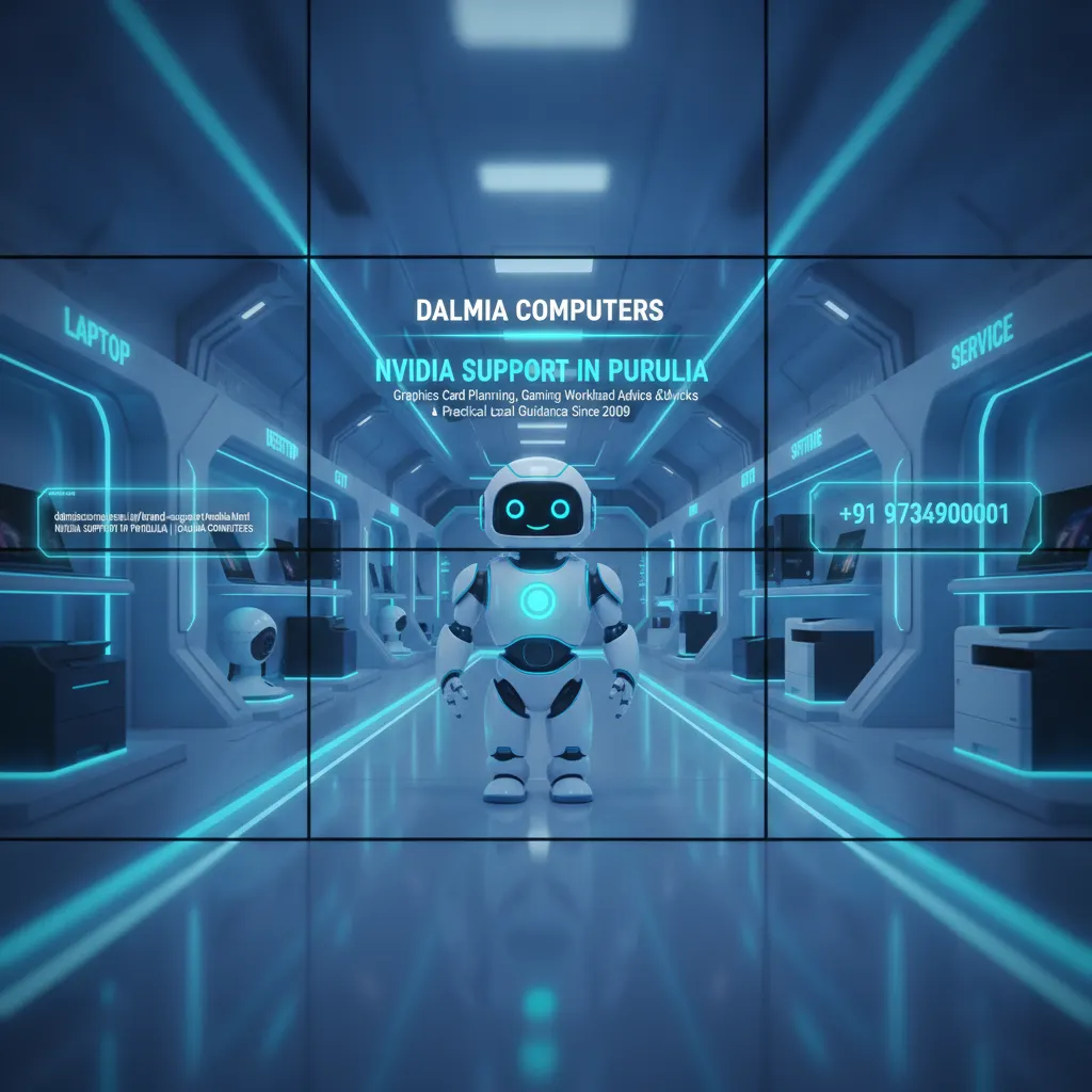 Dalmia Computers premium visual for Brand Support Nvidia