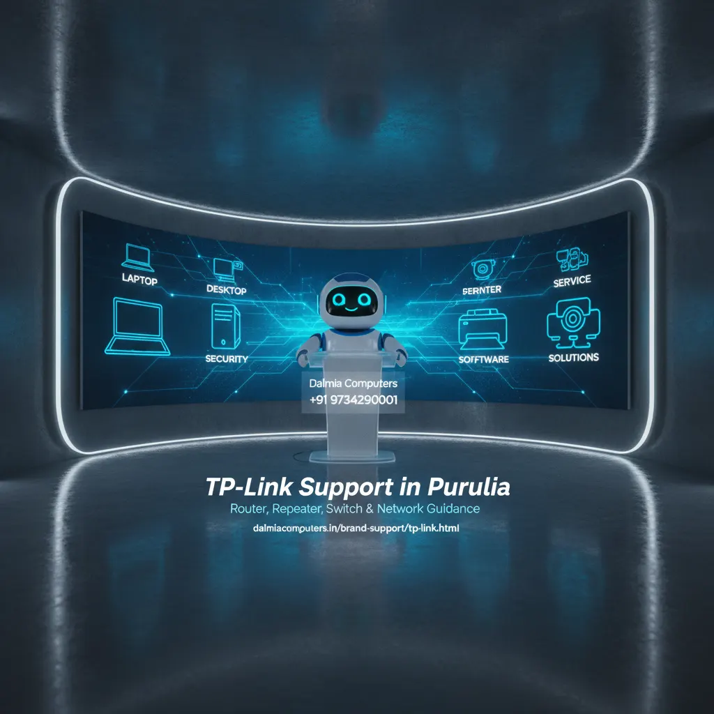 Dalmia Computers premium visual for Brand Support Tp Link