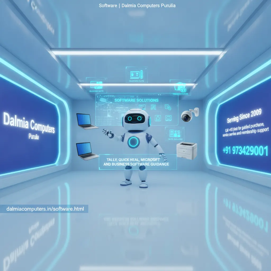 Dalmia Computers Software | Dalmia Computers Purulia visual