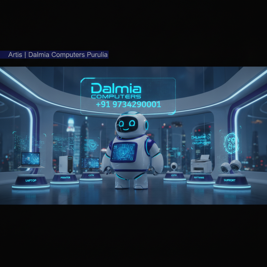 Dalmia Computers premium visual for Brand Support Artis