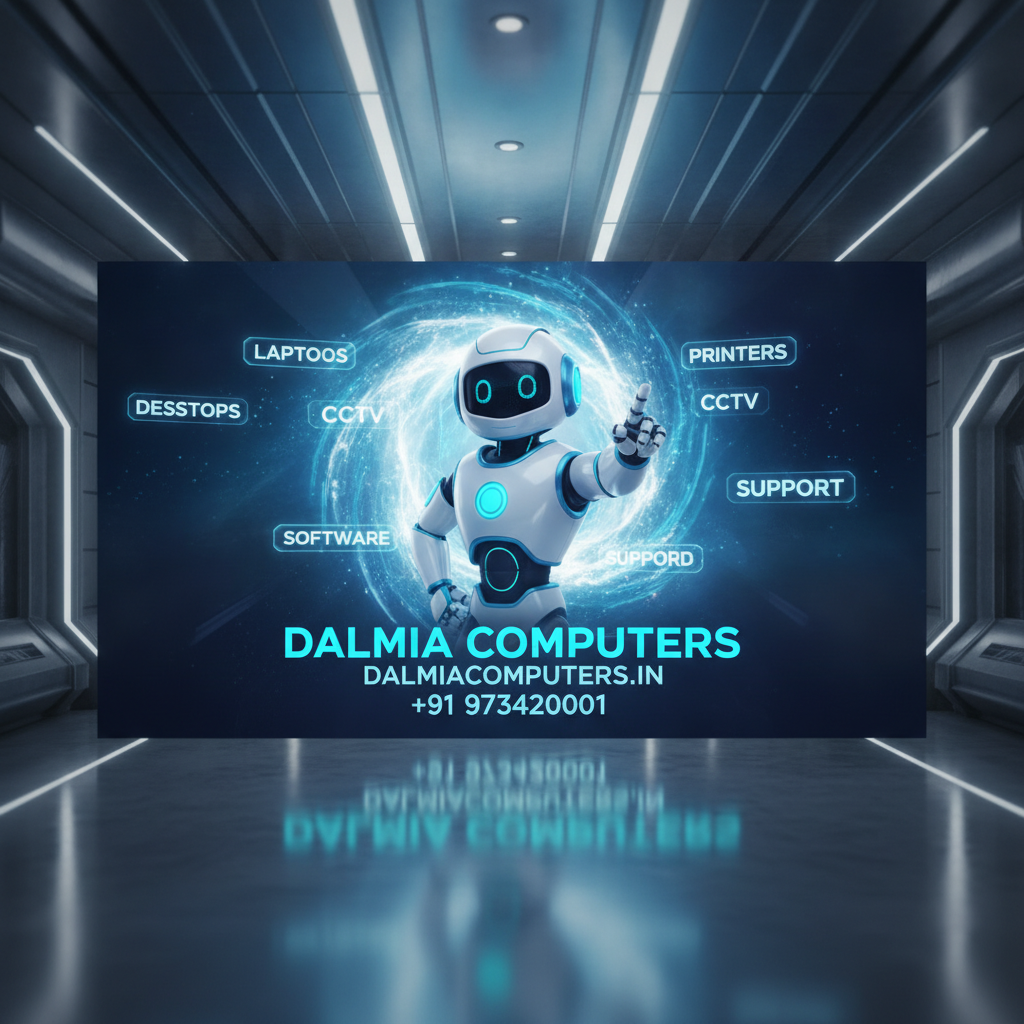 Dalmia Computers premium visual for Brand Support Consistent