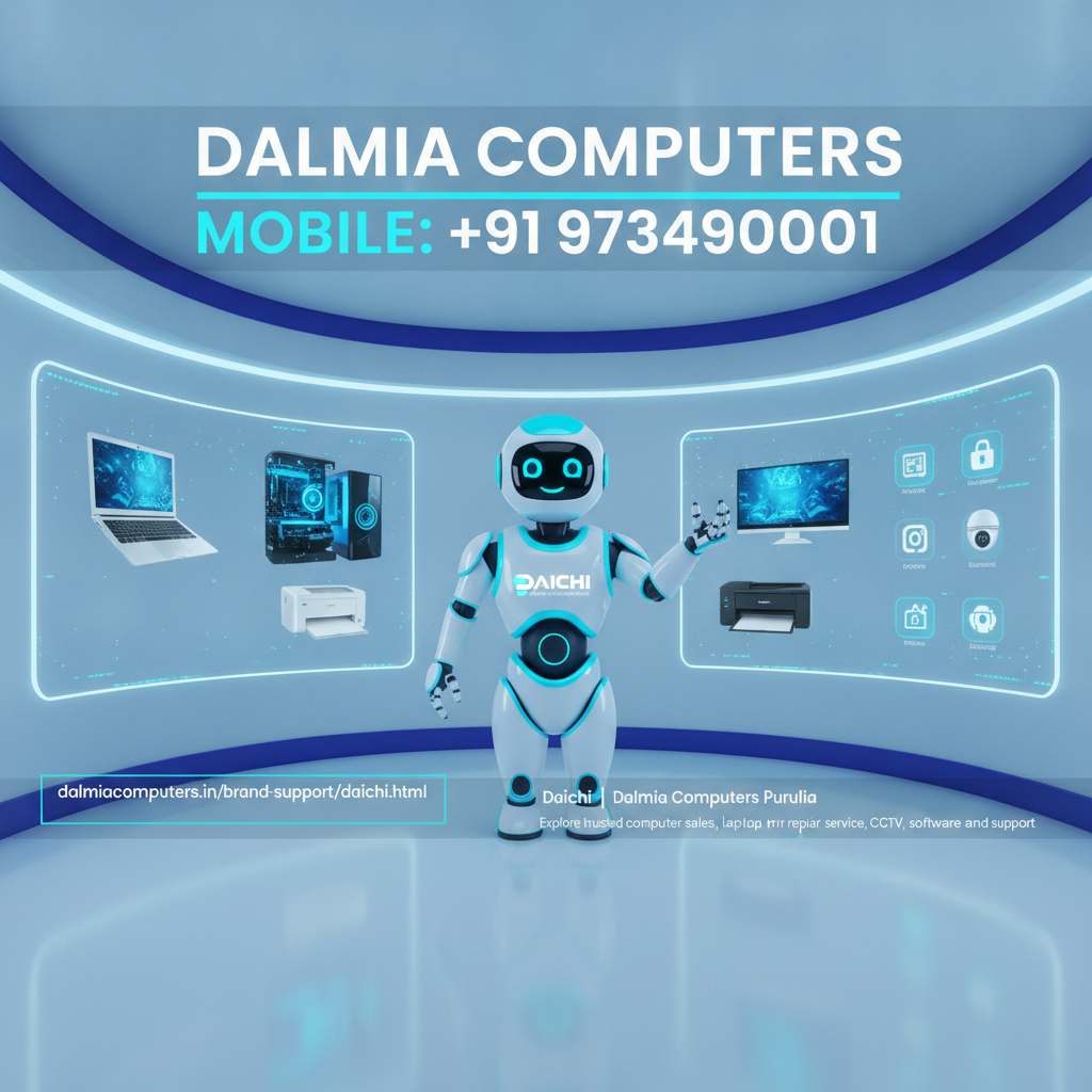 Dalmia Computers premium visual for Brand Support Daichi