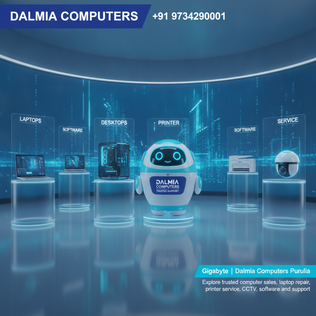 Dalmia Computers premium visual for Brand Support Gigabyte