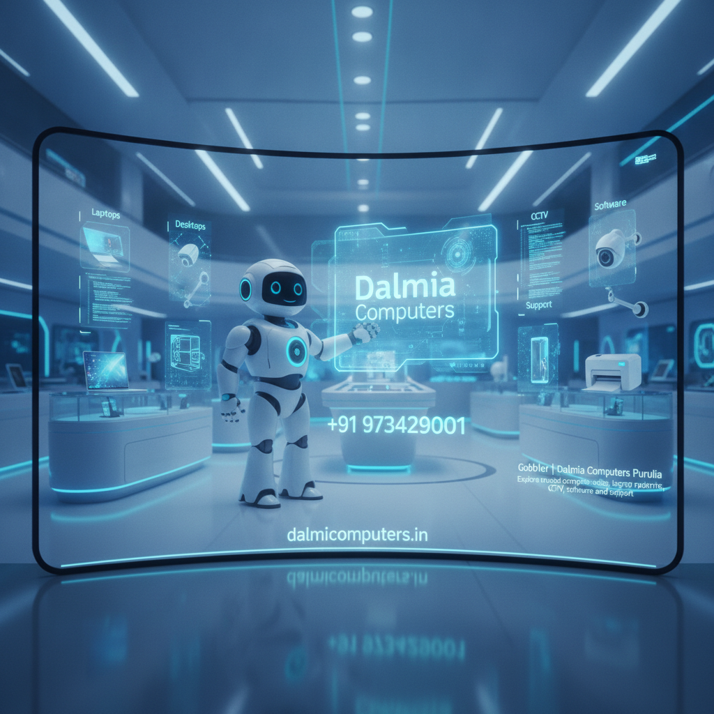 Dalmia Computers premium visual for Brand Support Gobbler