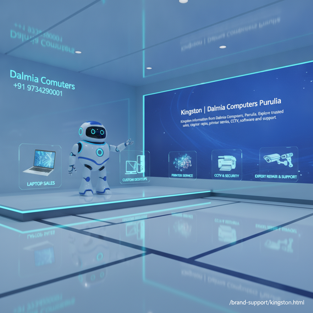 Dalmia Computers premium visual for Brand Support Kingston