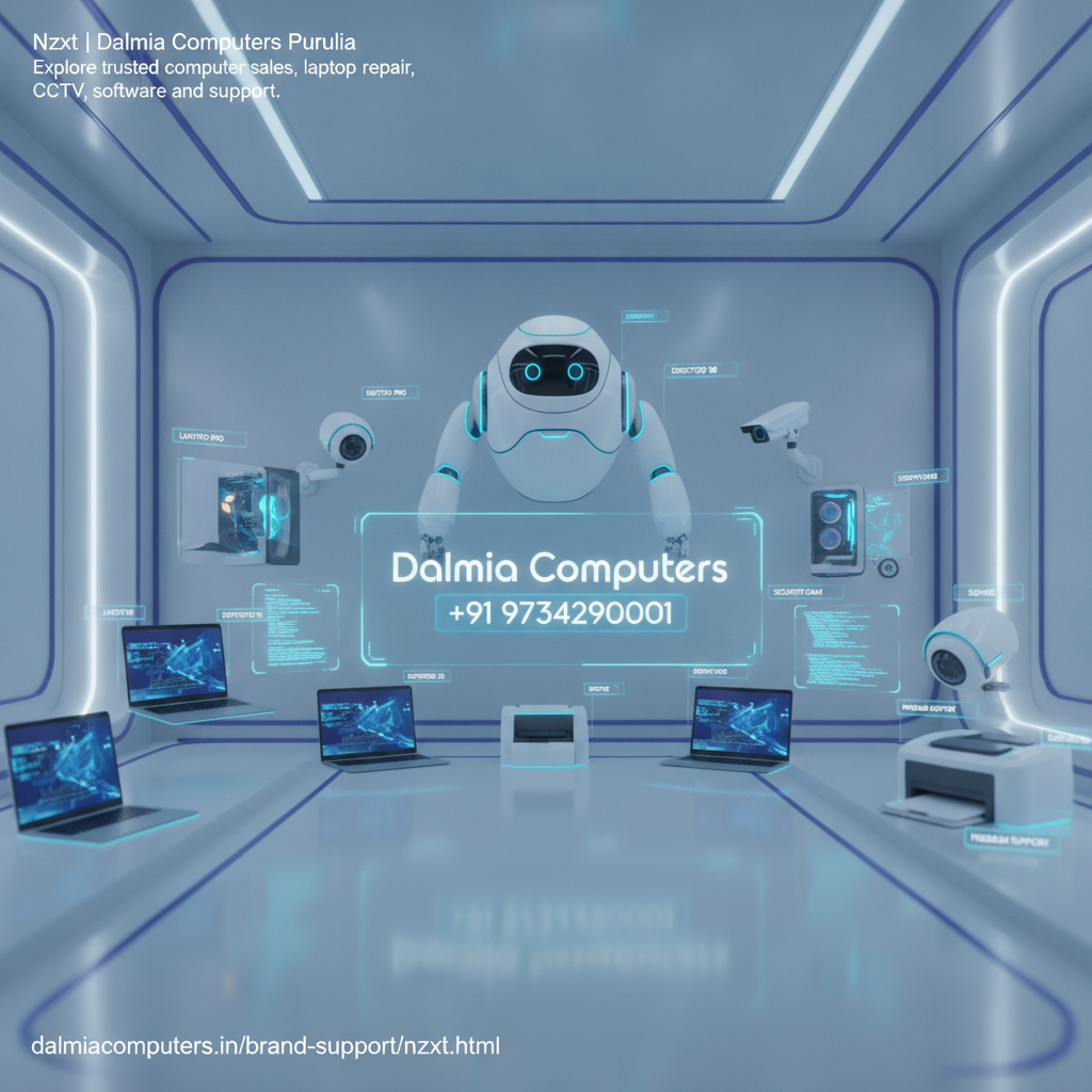 Dalmia Computers premium visual for Brand Support Nzxt