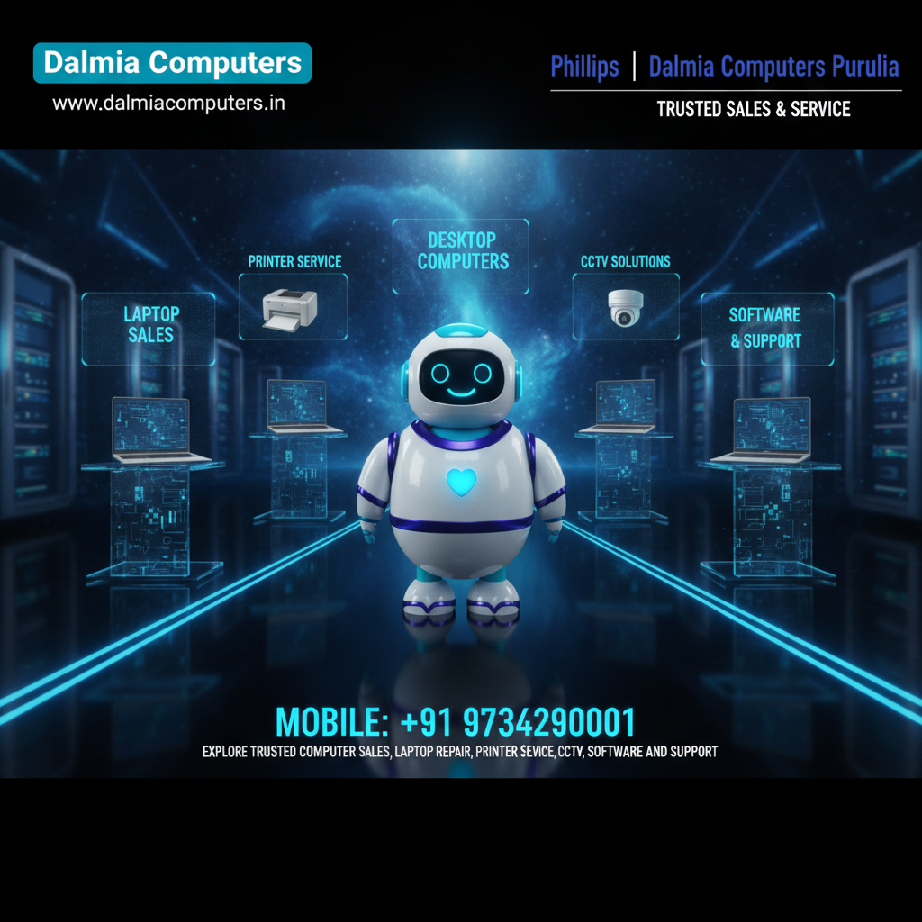 Dalmia Computers premium visual for Brand Support Phillips