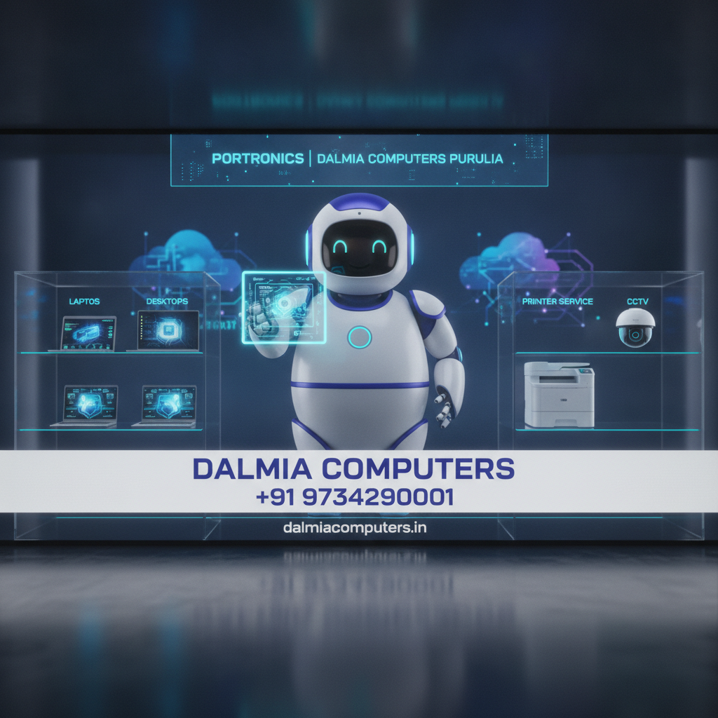 Dalmia Computers premium visual for Brand Support Portronics