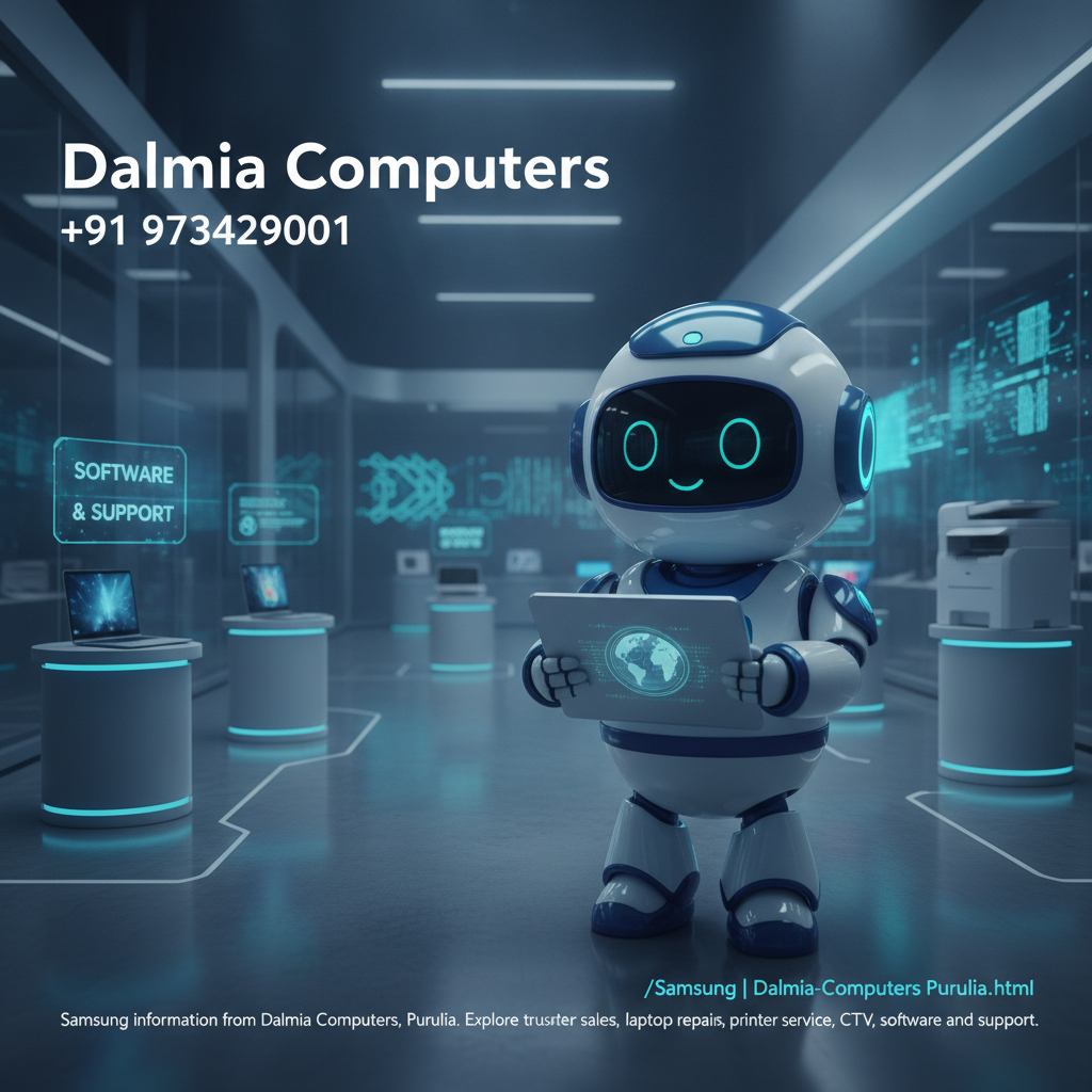 Dalmia Computers premium visual for Brand Support Samsung