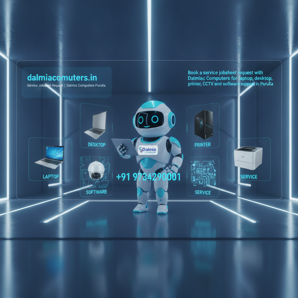 Dalmia Computers premium visual for Jobsheet