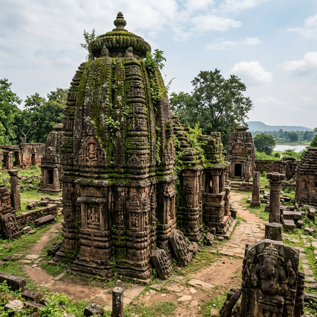 Ancient Temple Ruins Purulia