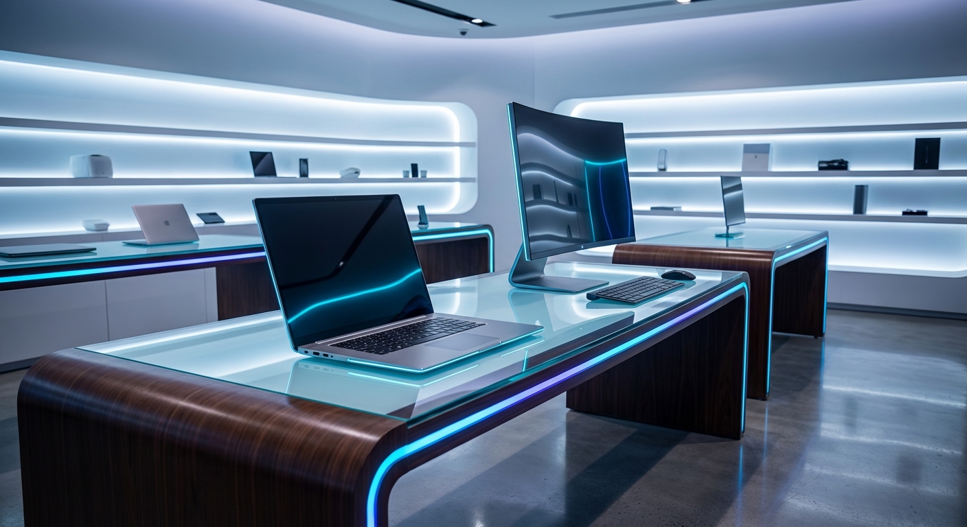 Premium laptops and desktops